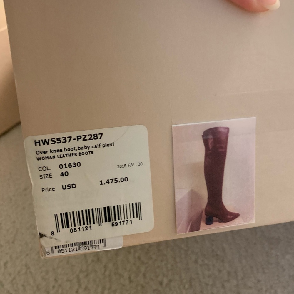 Roberto Cavalli Over the Knee Boot -Brown - Picture 5 of 6